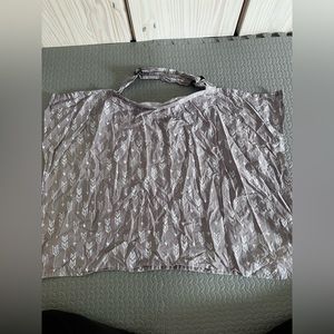 Breastfeeding cover Cotton grey